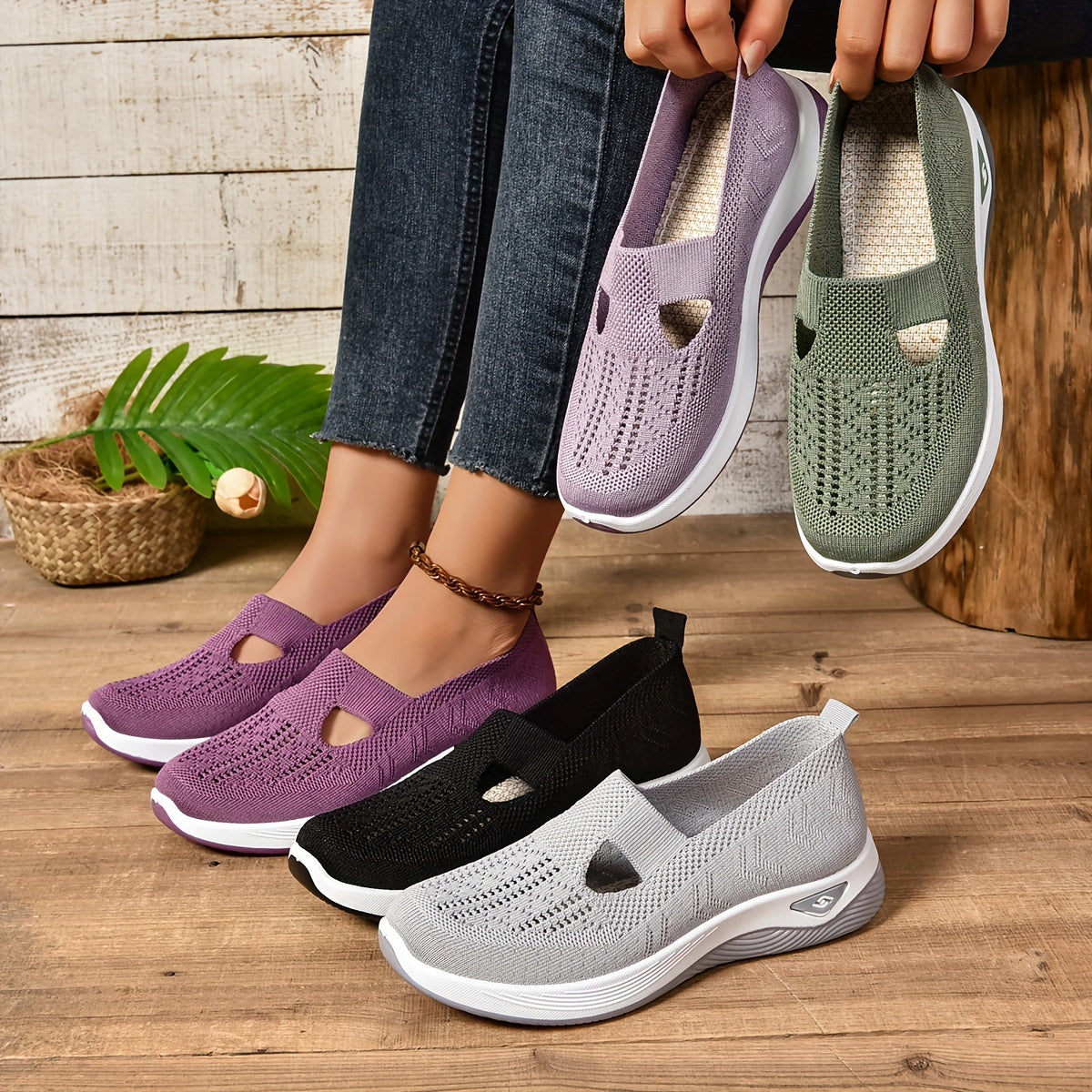 Dorothy - Supportive Slip-On Shoes